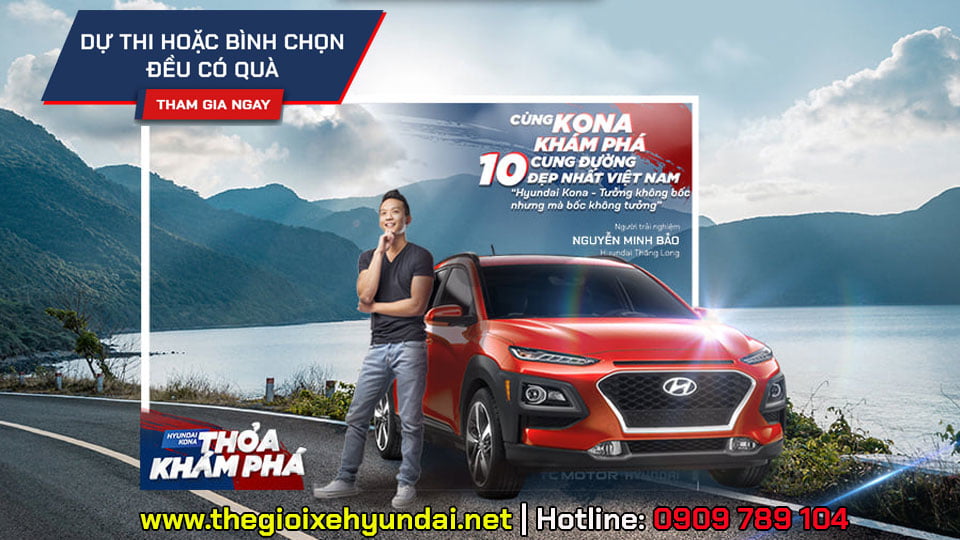 Hyundai Kona 2019 Thỏa Khám Phá