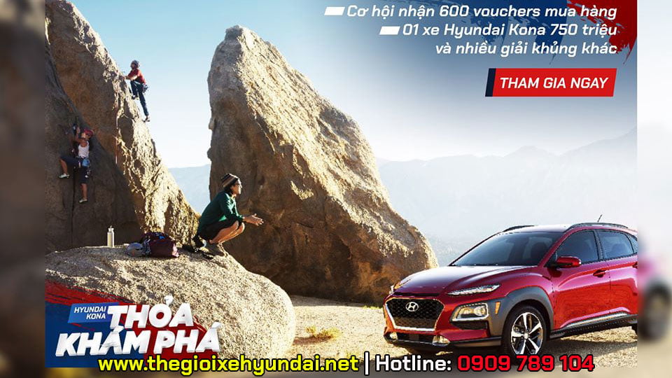 Hyundai Kona 2019 Thỏa Khám Phá