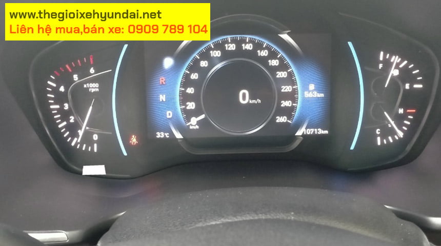 Santafe premium trang odo