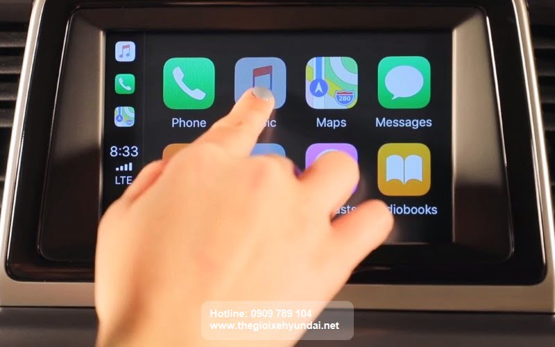 apple car play xe hyundai