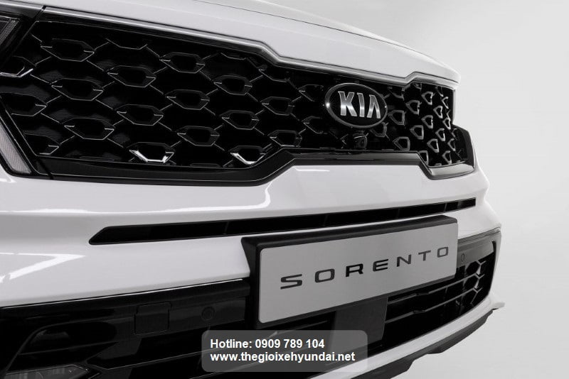 giá xe kia sorento 2021 - lưới tản nhiệt